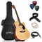Ashthorpe Full-Size Cutaway Thinline Acoustic-Electric Guitar Package - Premium Tonewoods
